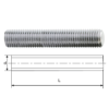 Threaded rods DIN 976