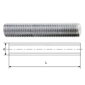 Threaded rods DIN 976