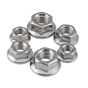 Nuts DIN 6923 | صاموله مع رونديلا