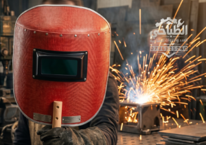 welding mask fiber | وجه لحام يد فايبر